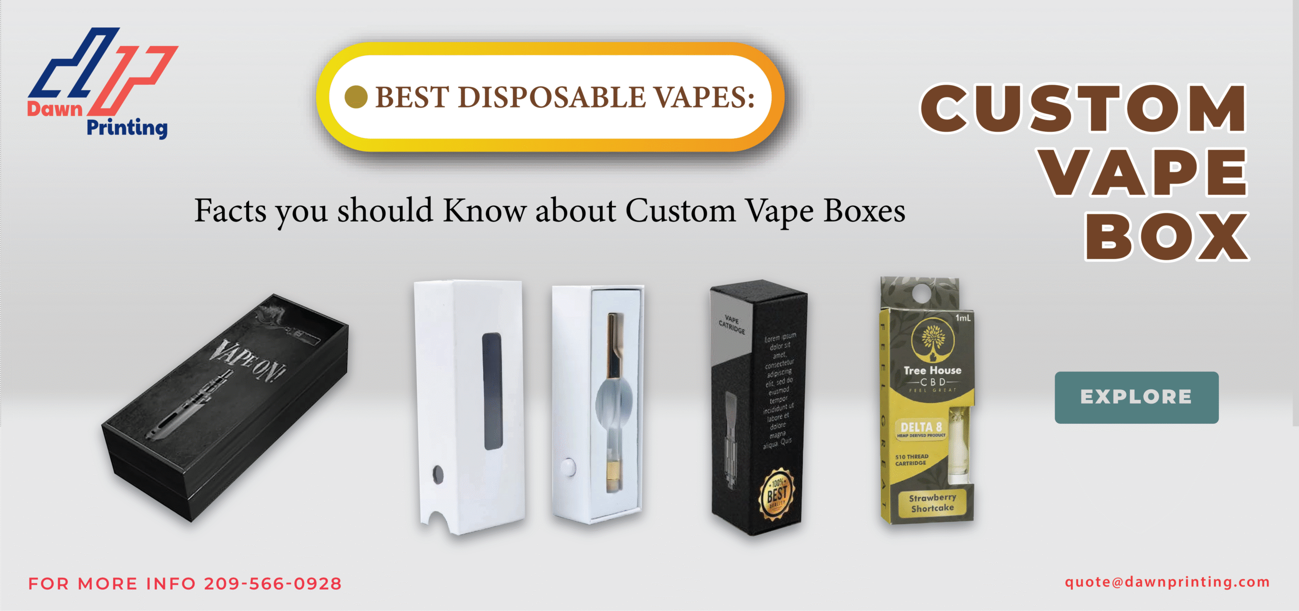 Best Disposable Vapes: Facts you should Know about Custom Vape Boxes