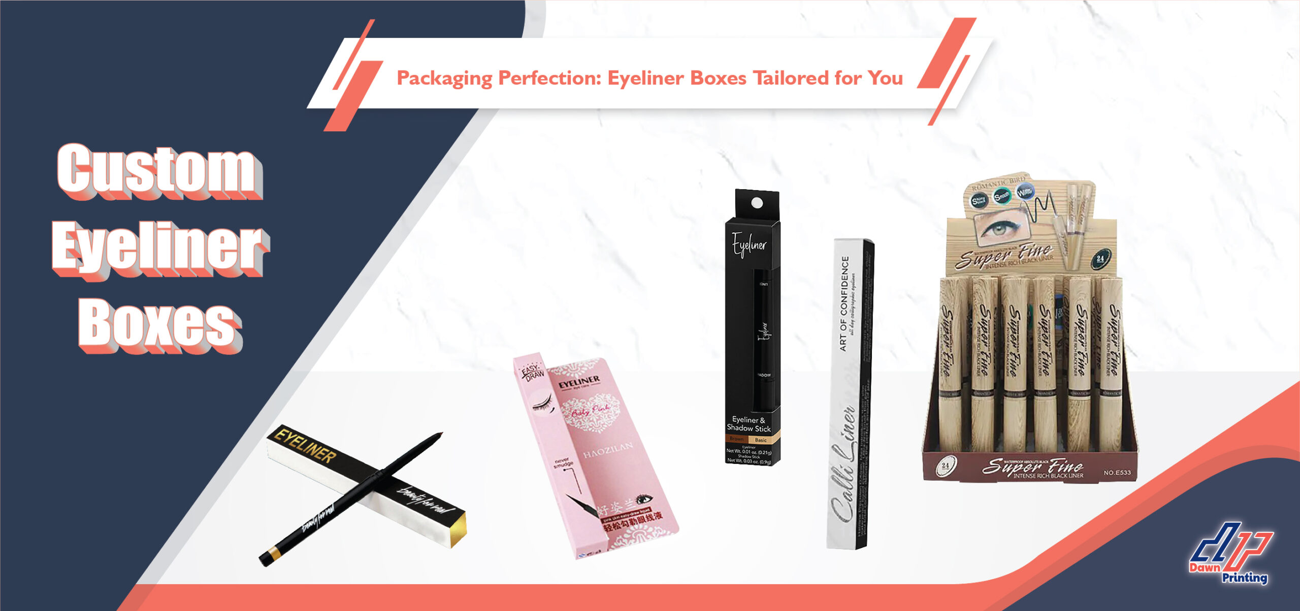 Packaging Perfection: Eyeliner Boxes Tailored for You